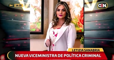 Letizia Sanabria es la nueva viceministra de Política Criminal