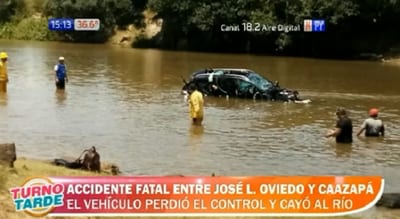 Tres personas mueren en accidente de tránsito en Caazapá