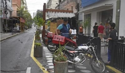 Confirman que deliverys no pagarán por estacionamiento tarifado en Asunción