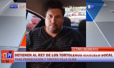 Detienen al “rey de los tortoleros” por enésima vez