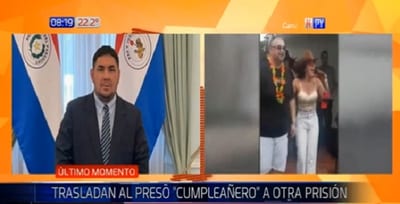 Trasladan a “Oso riquillo” tras fiesta de cumpleaños