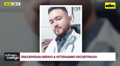 Hallan herido a veterinario secuestrado en Capitán Bado