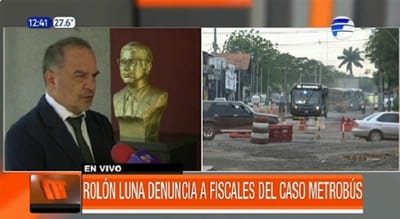 Rolón Luna denuncia a fiscales del caso metrobús