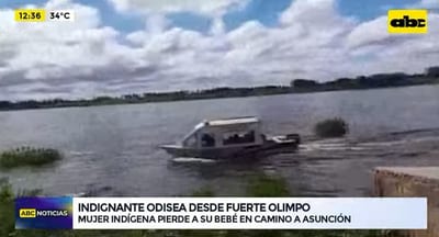 Nativa pierde a su bebé tras ser trasladada desde Fuerte Olimpo hasta Asunción