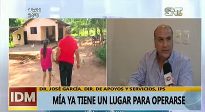 Cirugía de Mía se realizará en IPS luego del resultado de sus estudios