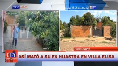 Revelan imágenes del ingreso de sospechoso de crimen a vivienda de expareja