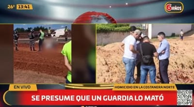 Asesinan a un hombre en zona de la Costanera Norte