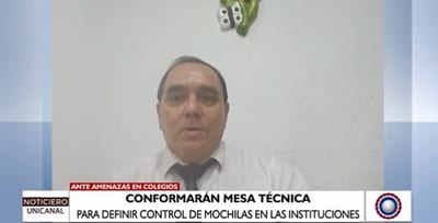 Directores plantean control de mochilas de alumnos ante hechos de violencia
