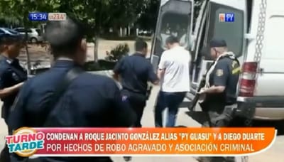 Condenan a 13 años de cárcel a Roque “Py Guasu” y cómplice