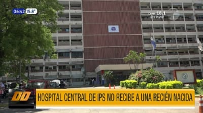 Denuncian que IPS no recibe a recién nacida que necesita terapia urgente