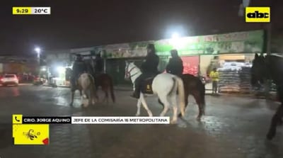 Policía incursiona en el Abasto pero no logra detener a ningún “adicto”