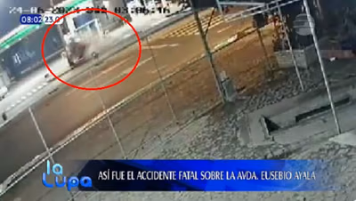 Violento accidente deja como saldo un muerto y un herido en Asunción