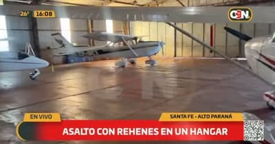 Reportan intento de asalto con toma de rehén en Alto Paraná
