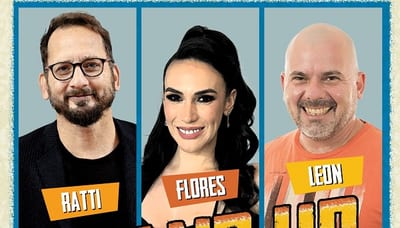 Jorge Ratti, Silvia Flores y Hugo León vuelven con su show de stand up