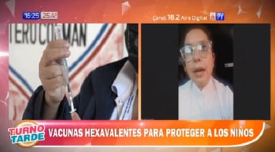 Destacan gratuidad de vacunas hexavalentes para niños
