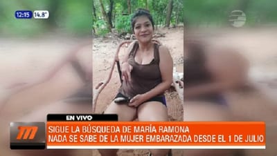 María Ramona: Sigue la búsqueda de la embarazada