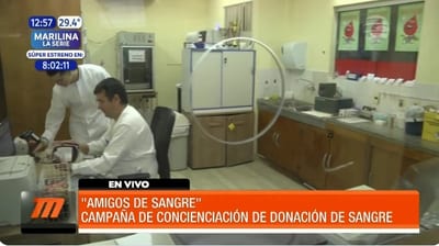 Invitan a donar sangre a través de la campaña “Amigos de sangre”