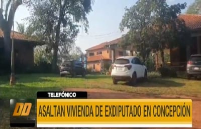 Reportan dramático asalto en la vivienda del exgobernador de Concepción