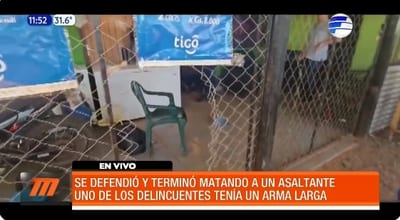 Mujer mata a “delincuente” en asalto a despensa y confirman que abatido era policía