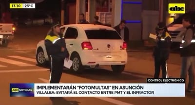 Comuna capitalina implementará controles con fotomultas, confirman