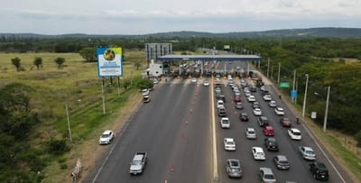 Rigen los nuevos precios del peaje en Ypacaraí