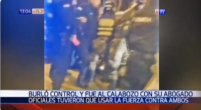 Conductor y abogado detenidos tras desafiar control de alcoholemia