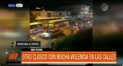 Policía detiene a 40 personas tras superclásico