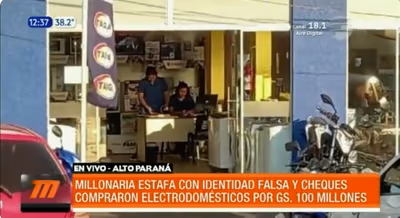 CDE: Local comercial sufre millonaria estafa