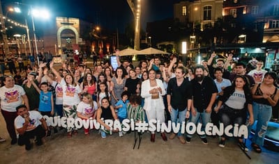 Concierto #QuieroVivirAsí #SinViolencia: Música y un mensaje de cambio
