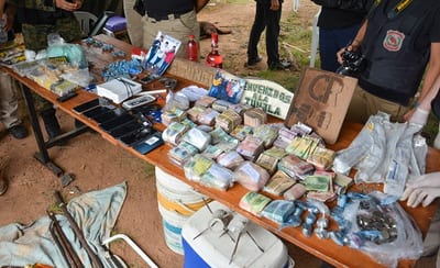 Descubren arsenal y drogas del clan Rotela en Tacumbú