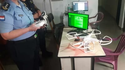 Comisaría de Capiatá incorpora dron para vigilancias