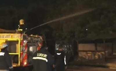 Incendio devasta casillas cerca del aeropuerto Silvio Pettirossi