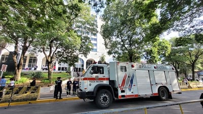 Incendio en Palacio de Justicia de Asunción provoca evacuación