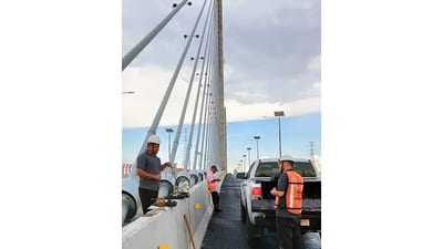 Inician pruebas de carga en el Puente Héroes del Chaco
