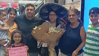 Joven paraguaya triunfa en Londres y regresa a casa