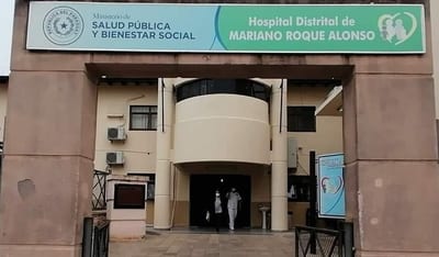 Hallan feto en desagüe del hospital de Mariano Roque Alonso