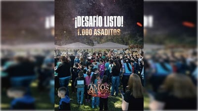 Amos del Fuego: Asaderos prepararon mil asaditos para niños de San Miguel