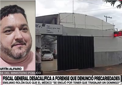 Médico forense denuncia precariedades y asegura que seguirá alzando la voz pese a presiones