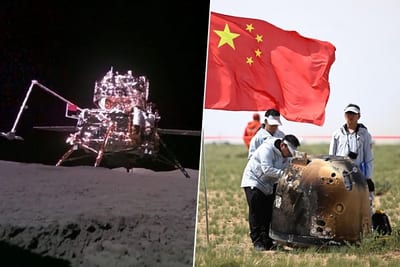 China logra hazaña espacial con muestras de la cara oculta lunar