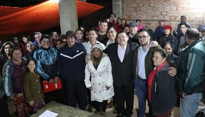 Indert anuncia entrega de títulos de propiedad en Central