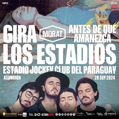 Morat sacudirá Asunción: Gira ‘Los Estadios’ llega al Jockey