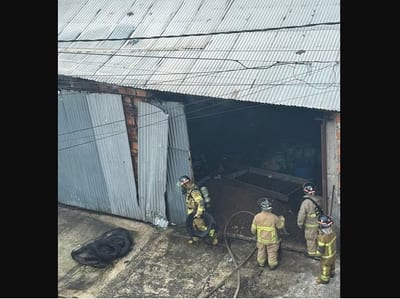 Incendio en depósito de pallets en Corredor Vial Botánico