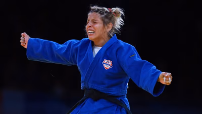 Gabriela Narváez obtiene diploma olímpico en judo