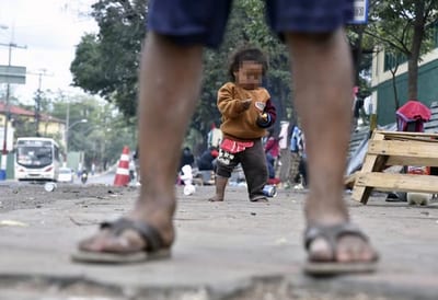 Más de 1.100 niños en situación de calle en Asunción y Central, revela el MINNA