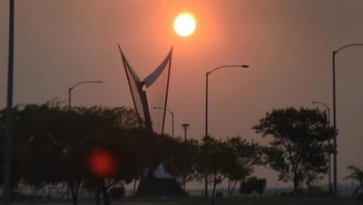 Mades advierte sobre mala calidad del aire por incendios
