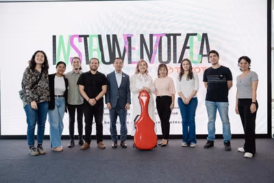 Finalistas de la Instrumentoteca Toyota listos para la audición