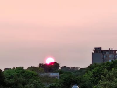 Domingo caluroso con máximas de 41°C y tormentas eléctricas