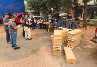 Cuidacoches implicado en masiva compra de armas