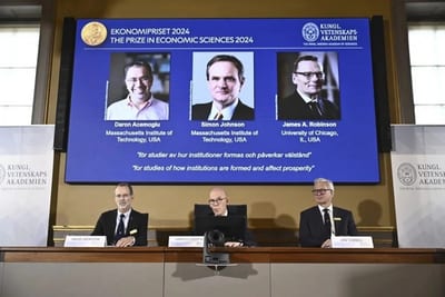 Nobel de Economía 2024: Tres economistas y sus hallazgos