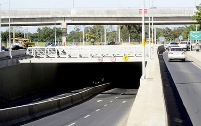 Robo de reflectores deja a oscuras túnel de Madame Lynch